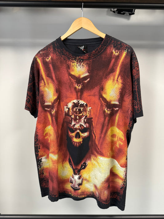 Triple H "Hunter Hearst Helmsley" All Over Print Tee - Size L
