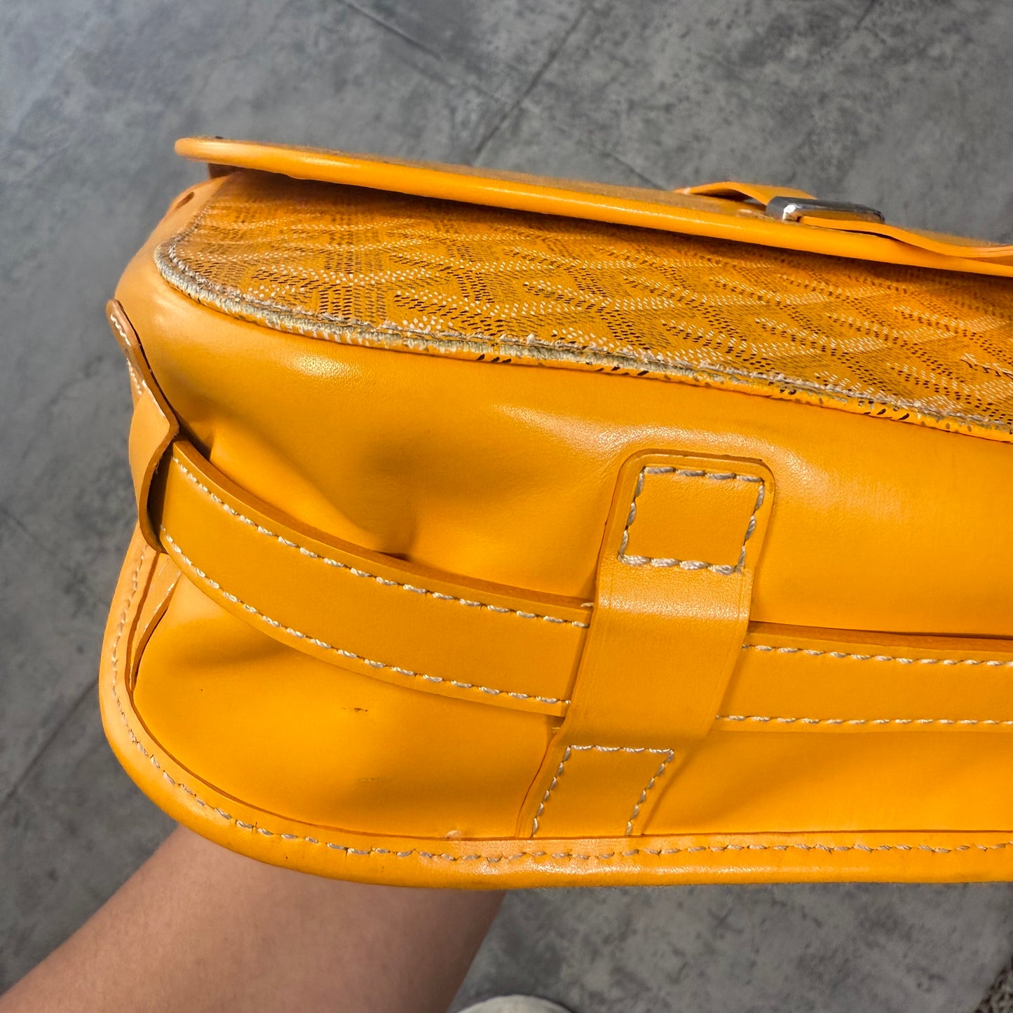 Goyard Goyardine Belvedere II - Yellow PM Messanger Bag