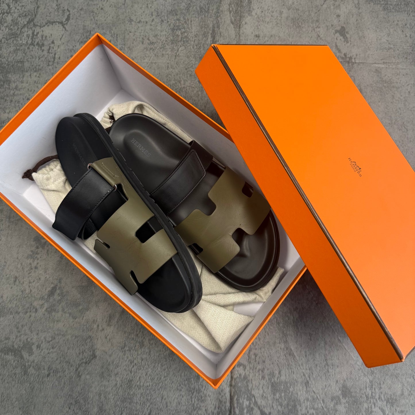 Hermes Chypre Sandal - 42/9