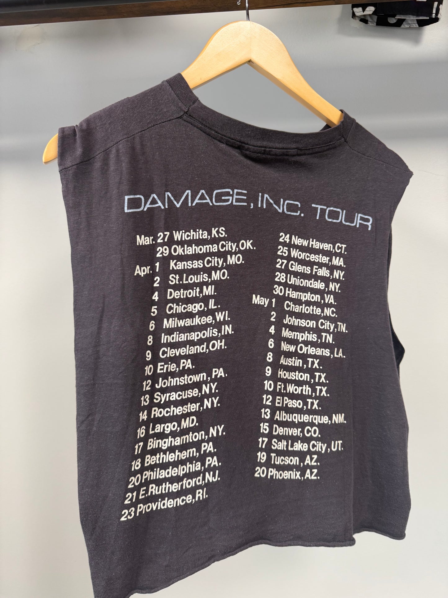 Vintage 80s Metallica "Master Of Puppets"