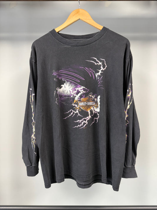 2001 Harley Davidson Long Sleeve - Size L