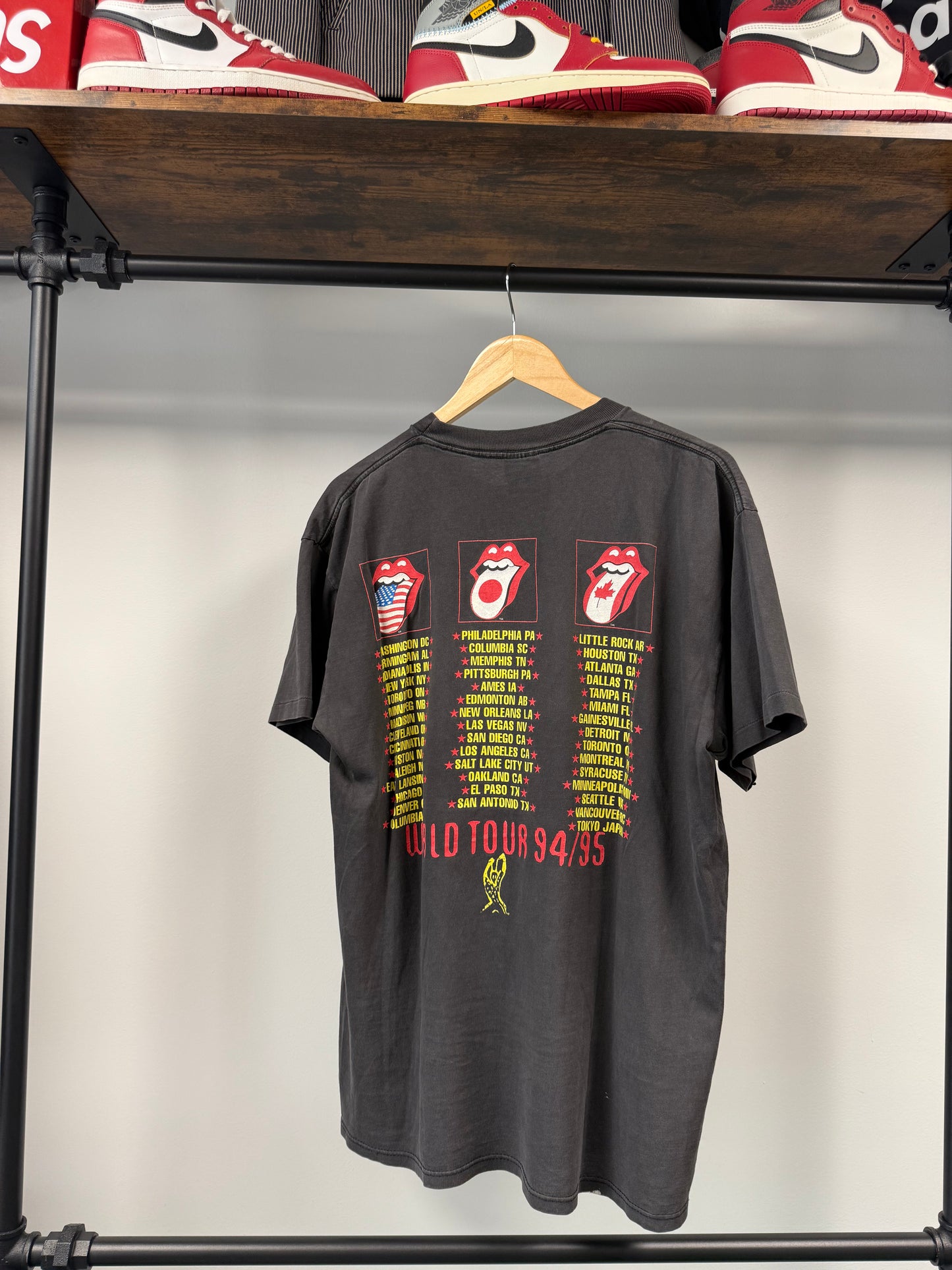 1994 Rolling Stones "World Tour" Size XL