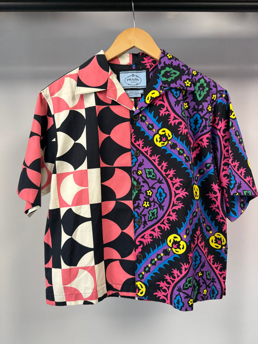 Prada Split Tee - S