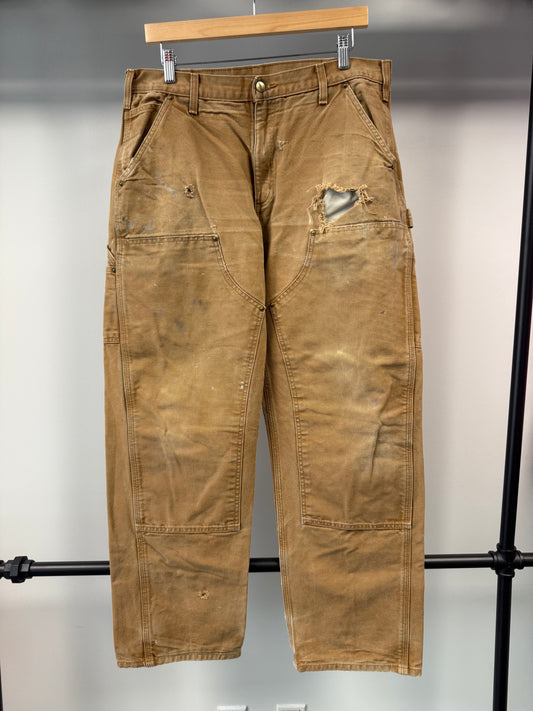 Carhartt Double Knee Distressed Pants 32x32