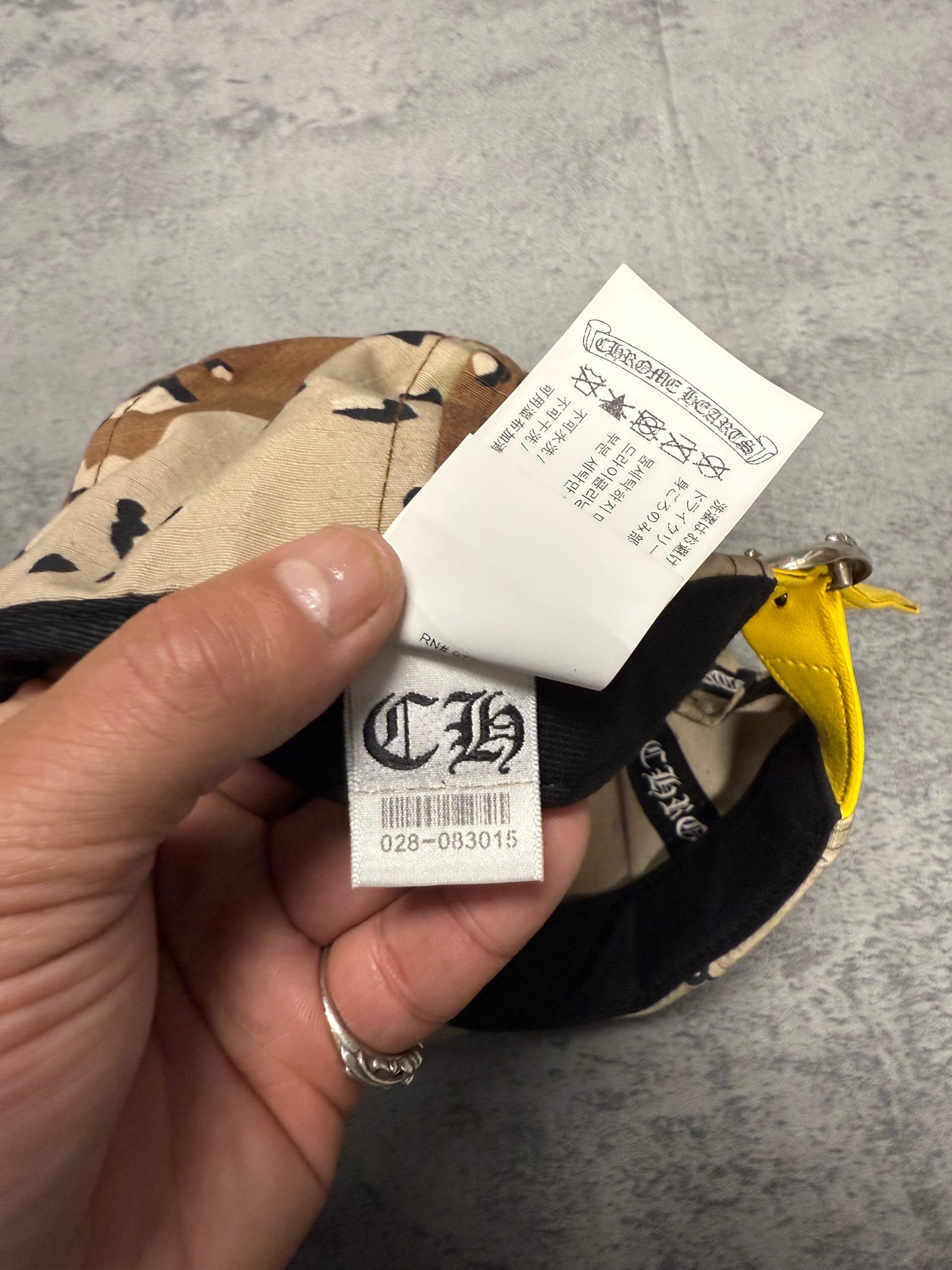 Chrome Hearts x Matty Boy "Sex Records" Camouflage Hat - OS