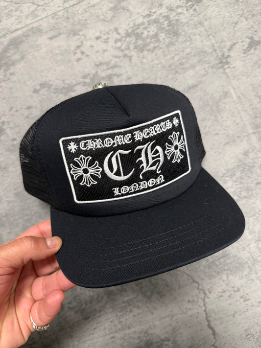 Chrome Hearts "London" Patch Trucker Hat - OS