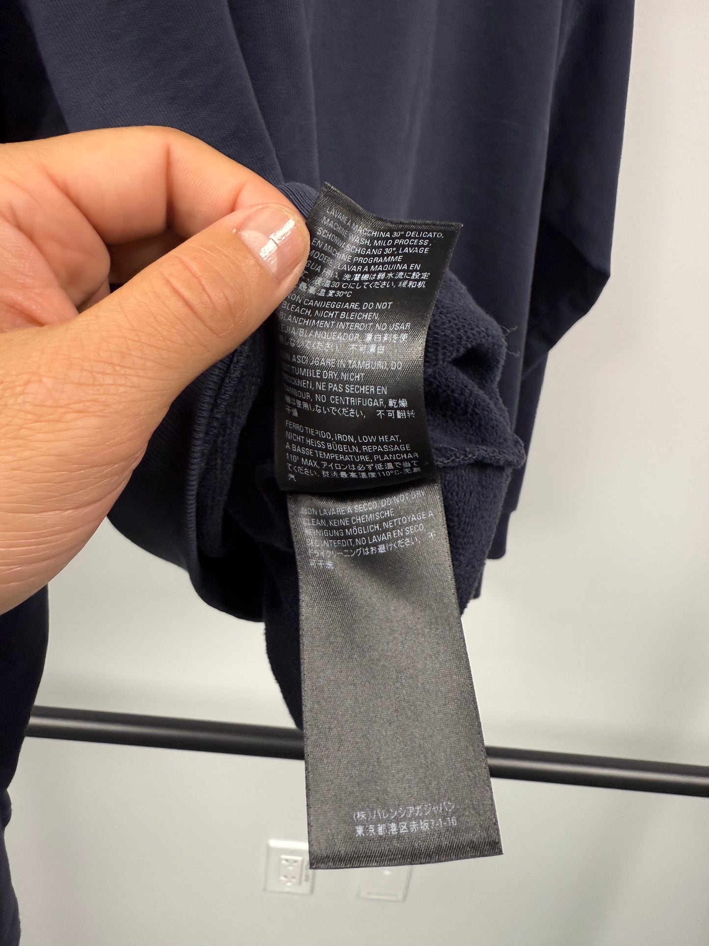 Balenciaga College Logo Crewneck - L