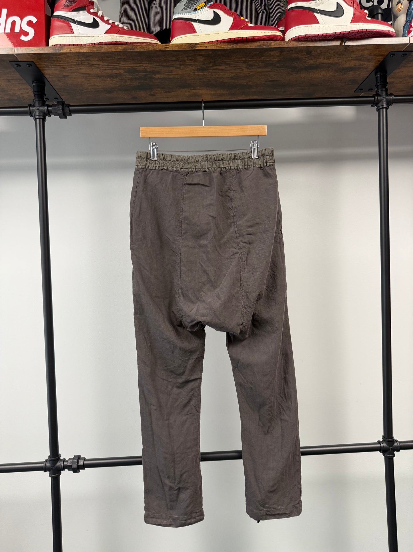 Rick Owens Drawstring Long Trousers - 50
