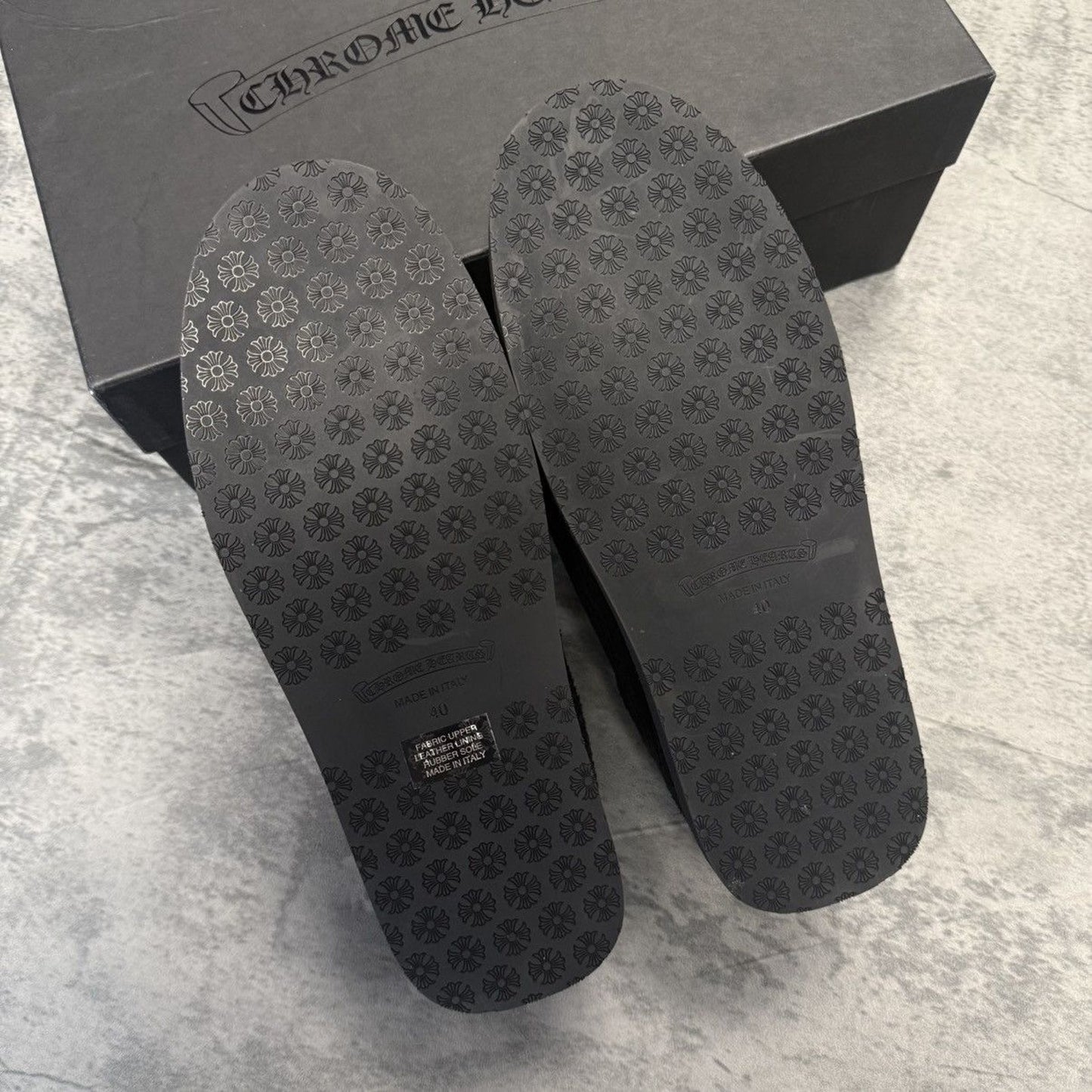 Chrome Hearts x Mattyboy Corduroy "Chomper" Loafers - 40 (8US)
