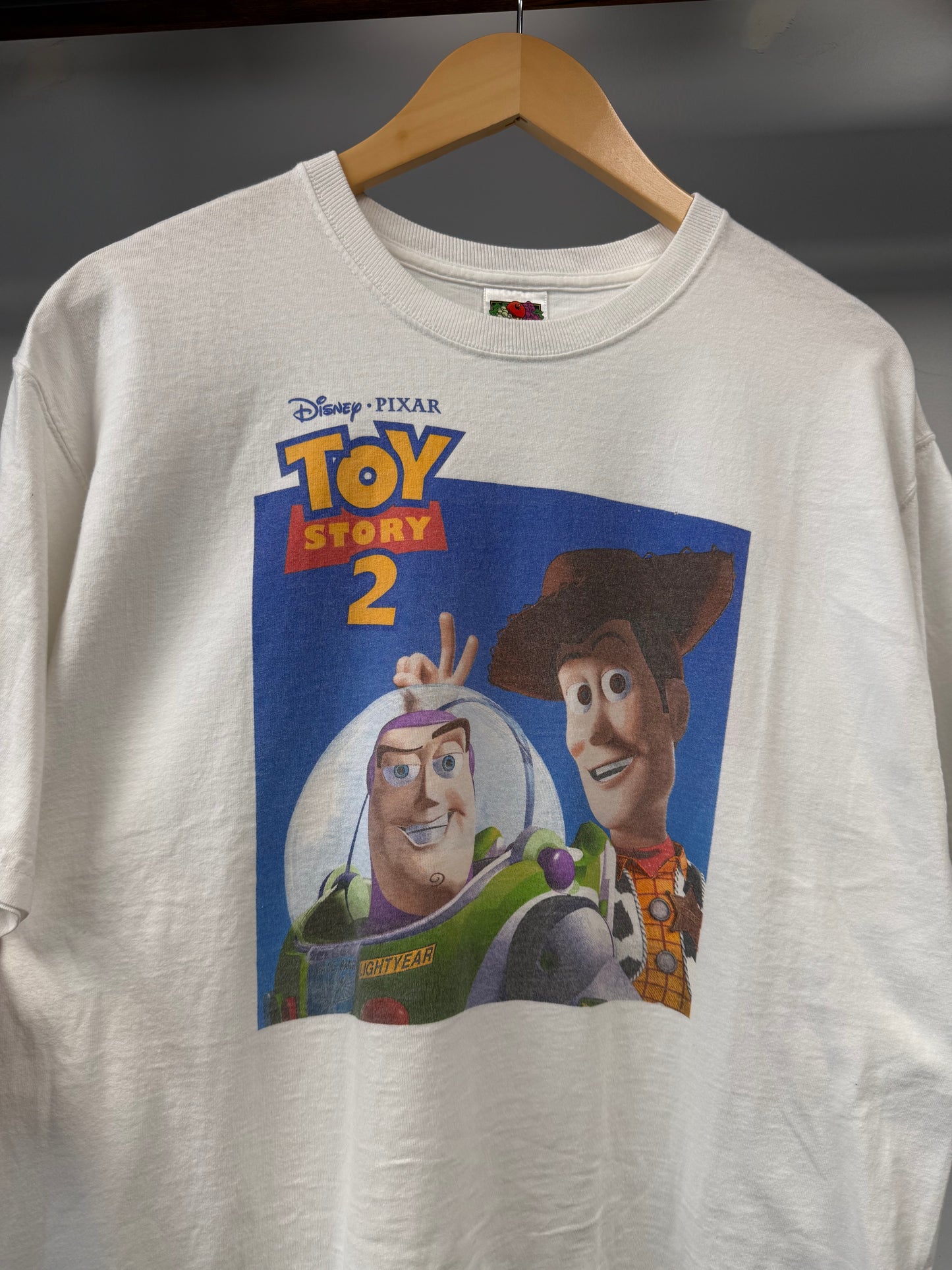 90s Toy Story 2 "Cast Member" Tee - Size L