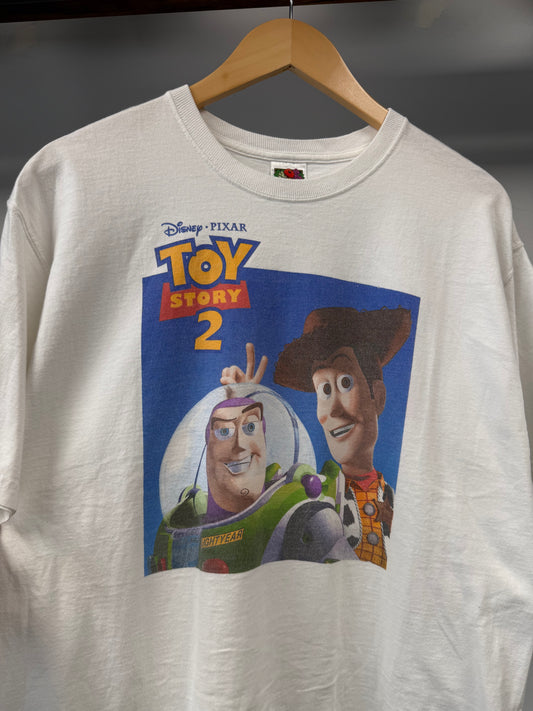 90s Toy Story 2 "Cast Member" Tee - Size L