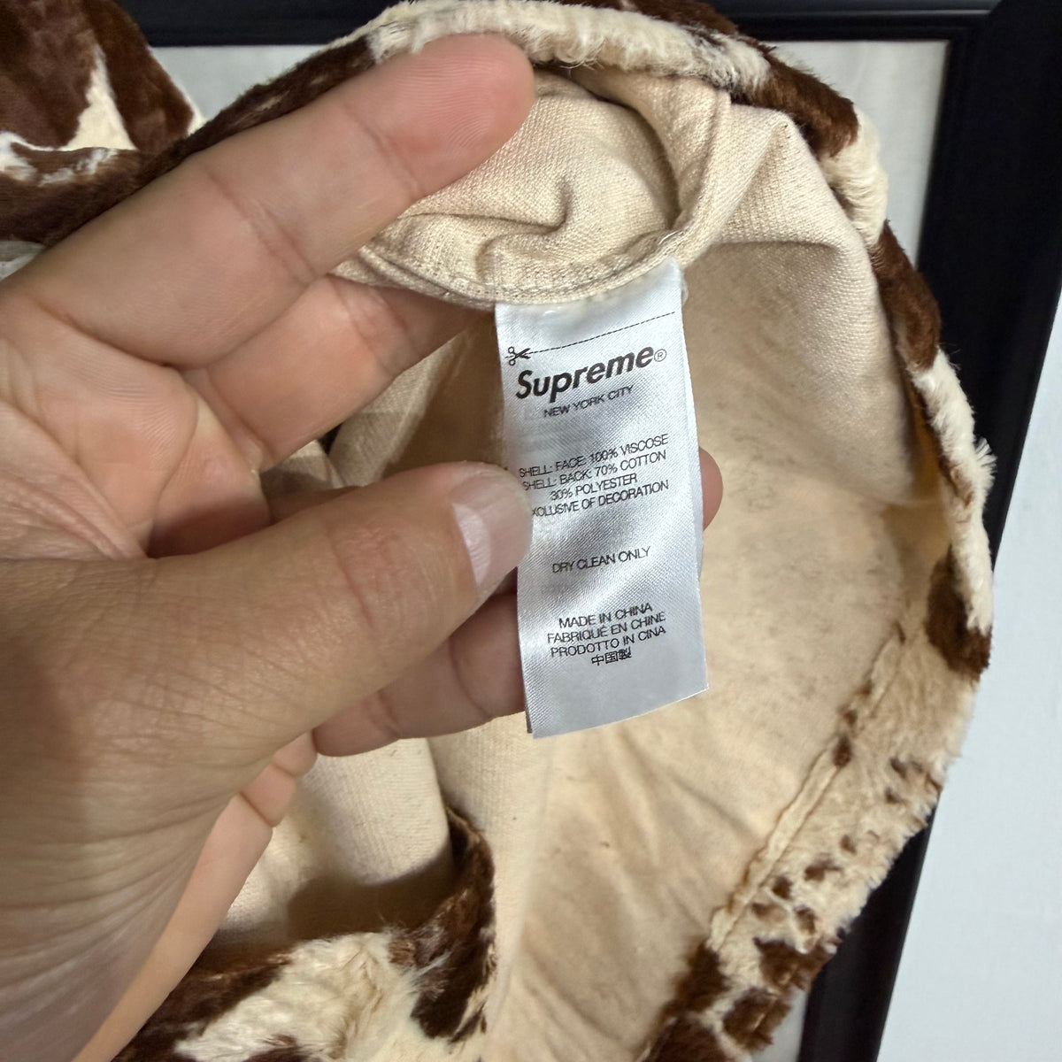 Preme jacket cow