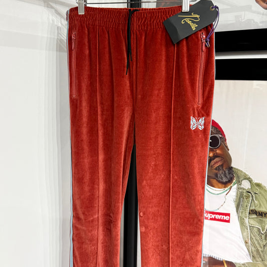 Needles Narrow Track Pant 'Brick' - Size M