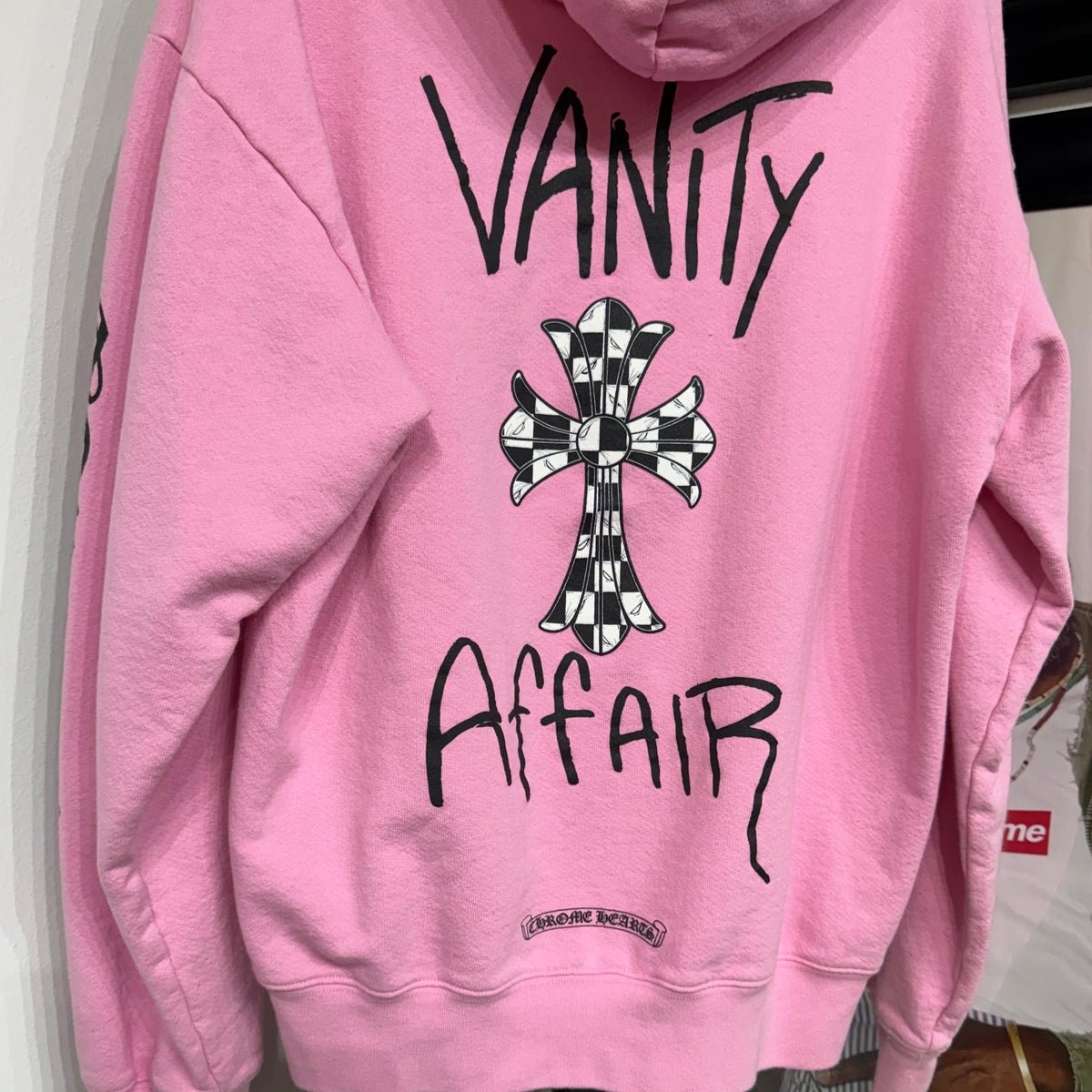 Pink vanity