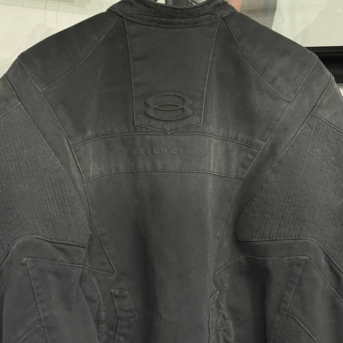 Balenciaga Canvas Racing Jacket - Size 1 (L)