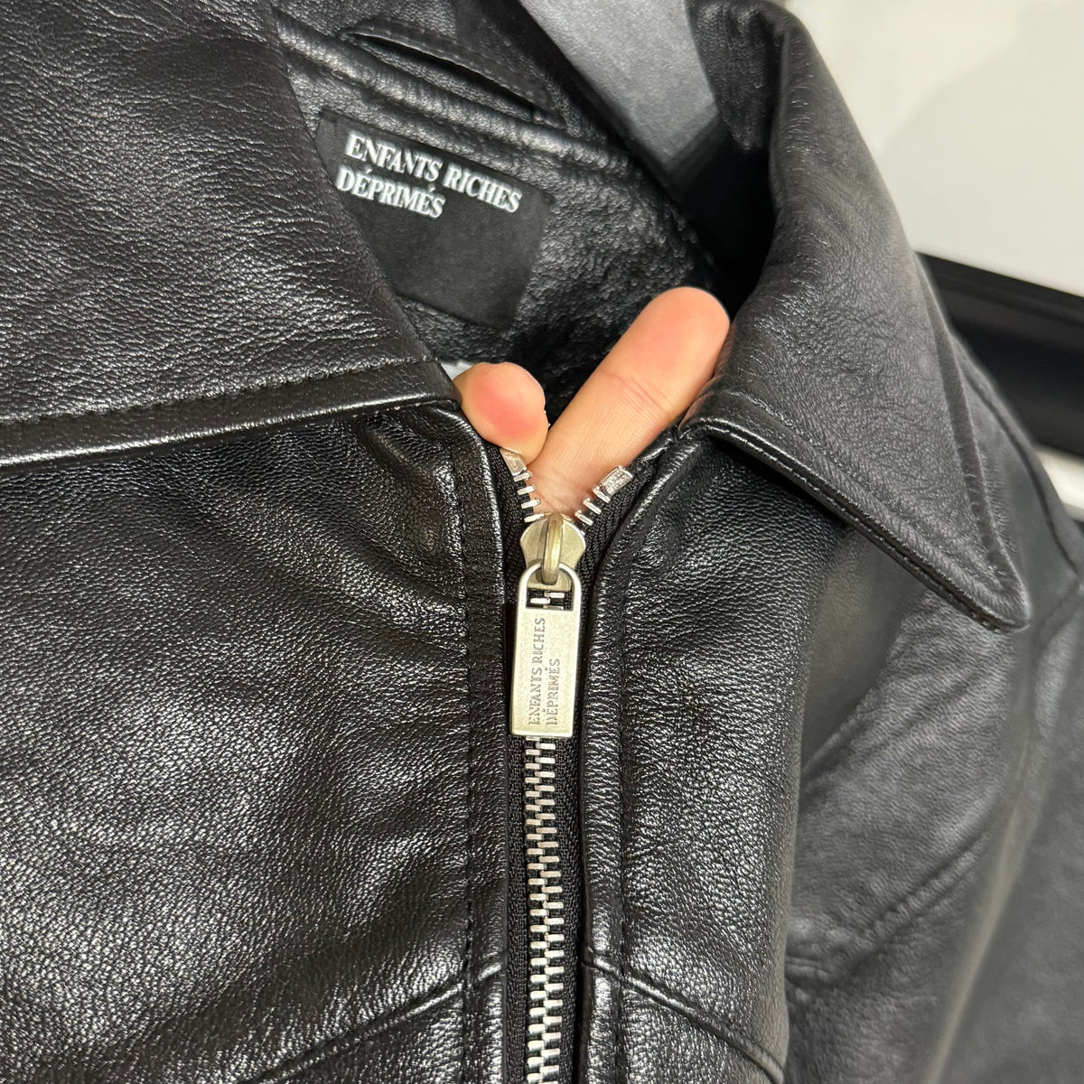 Leather jacket