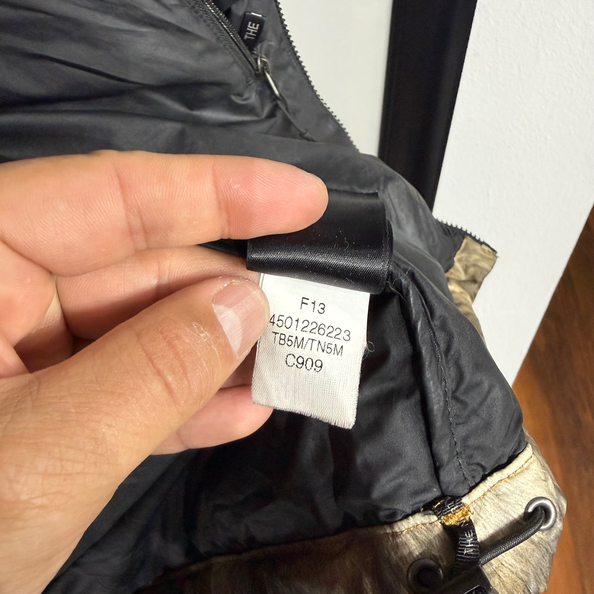 Supreme x The North Face ur Print Nuptse Brown