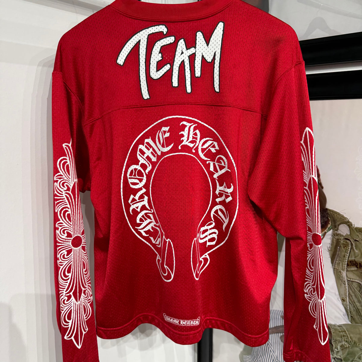 Chrome Hearts x Matty Boy "FORM" Long-Sleeve Jersey 'Red'