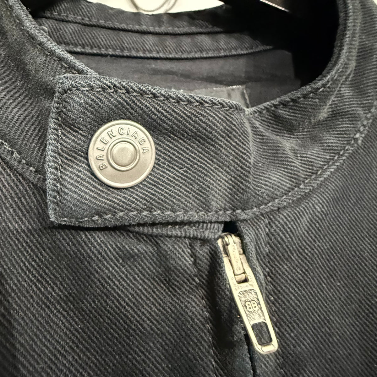 Balenciaga Canvas Racing Jacket - Size 1 (L)