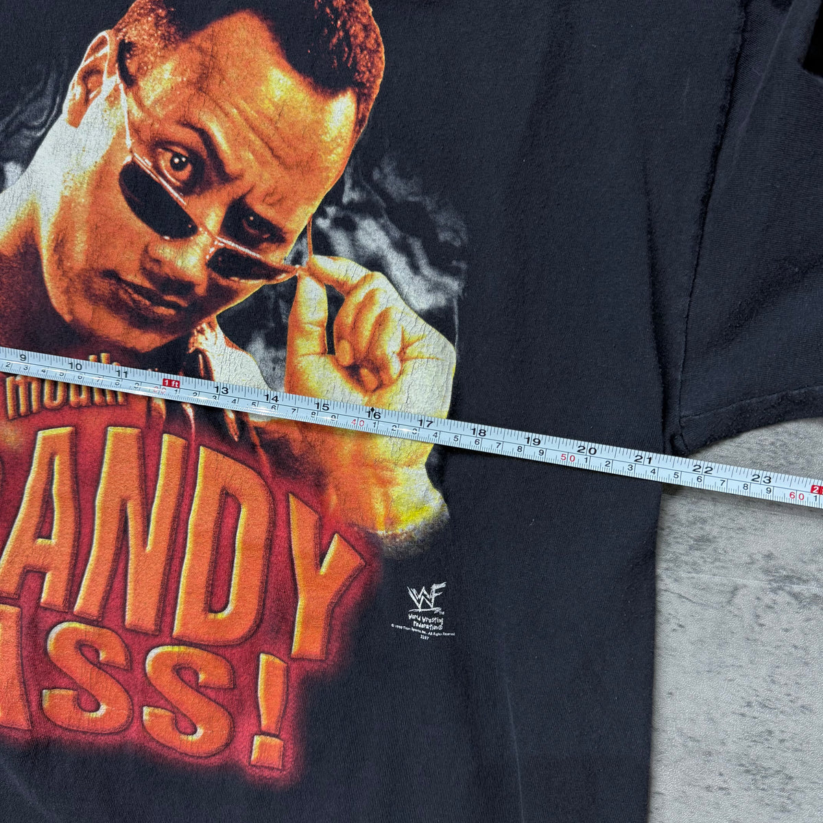 The Rock WWF 1998 "Shut Your Mouth Candy Ass"