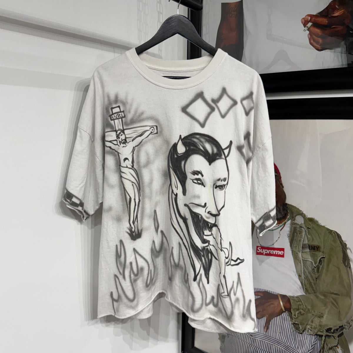 Satoshi graffiti
