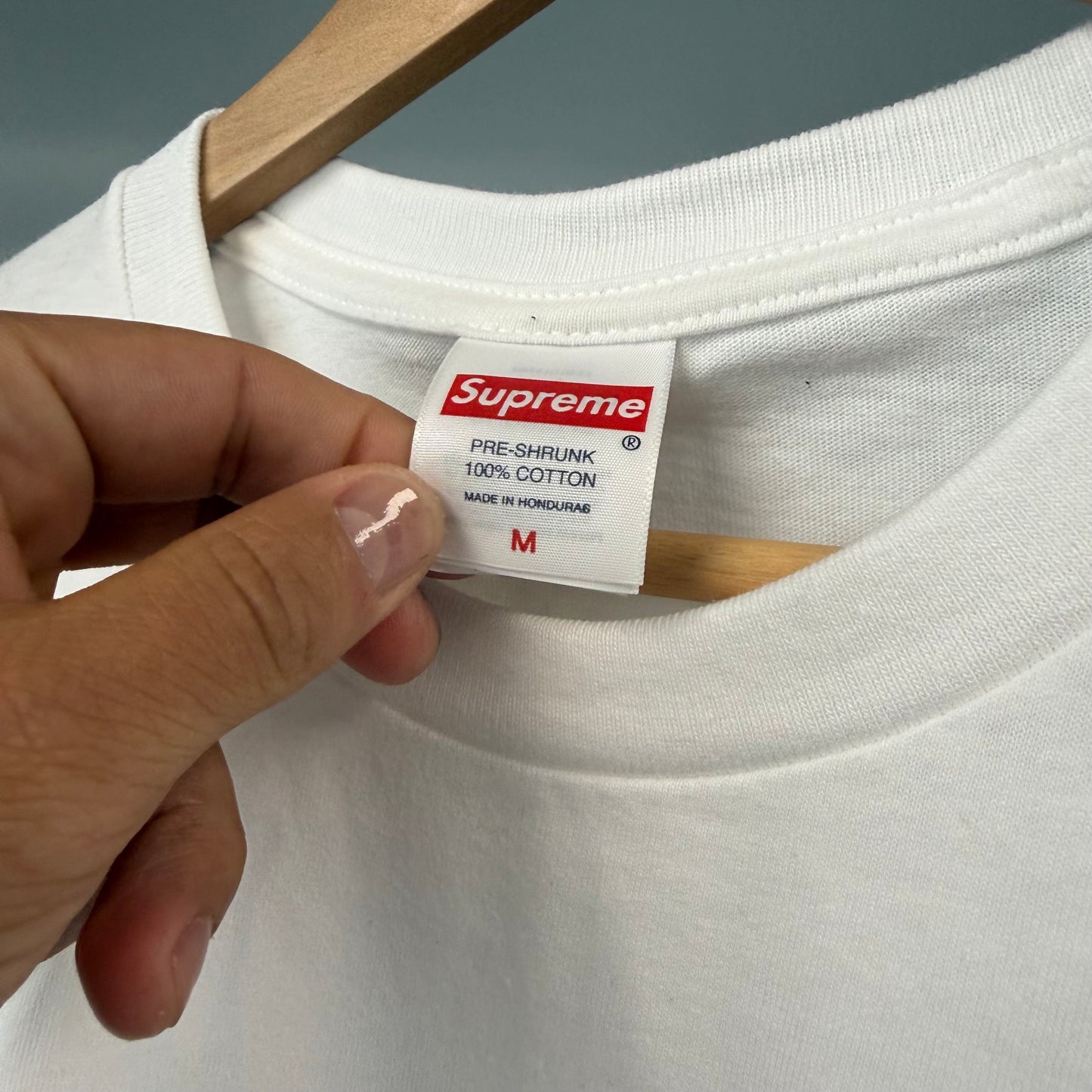 Supreme “Arabic” Box Logo - White