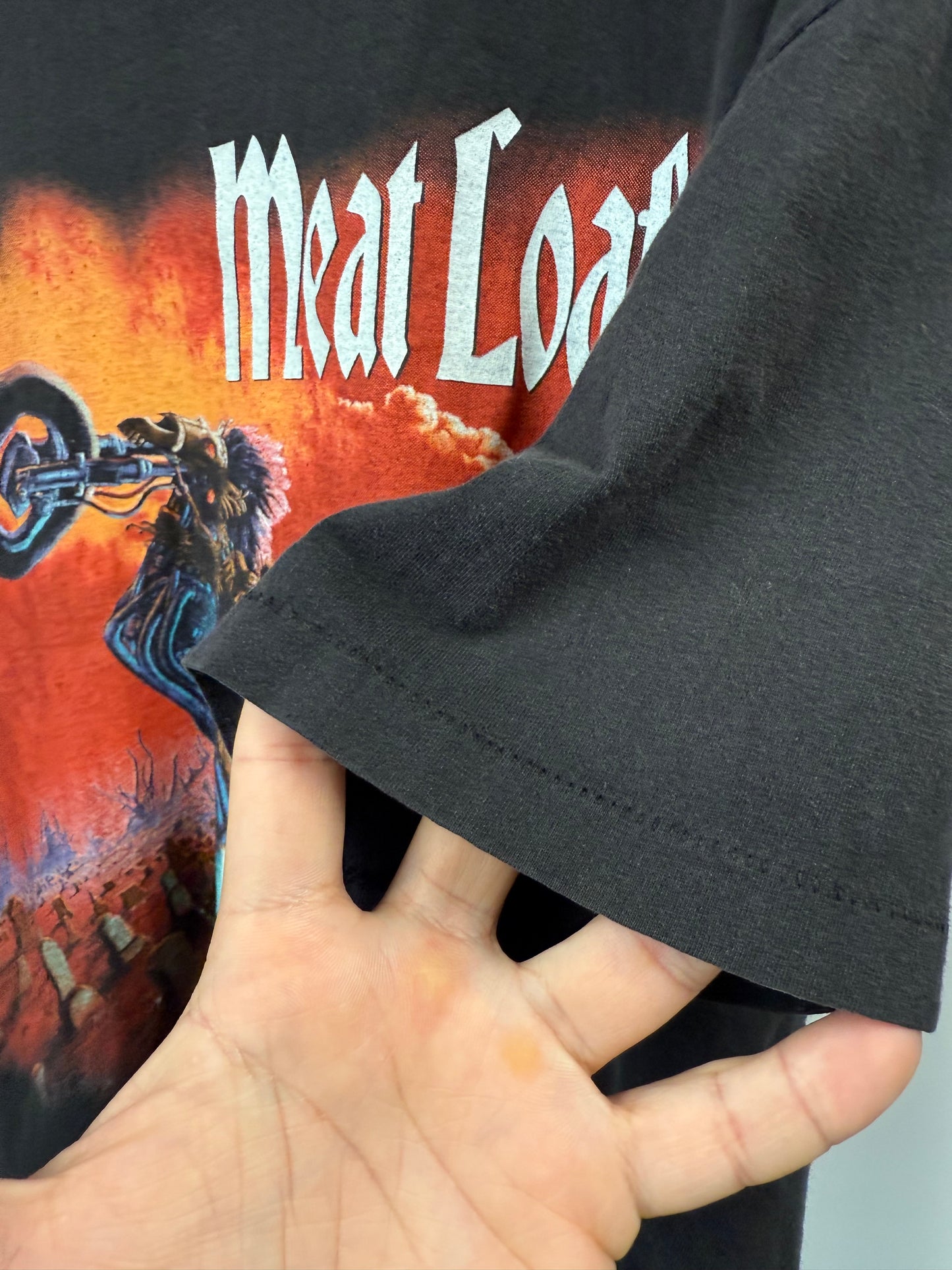 1993 Meat Loaf  "Bat Out Of Hell World Tour" Tee - Size XL