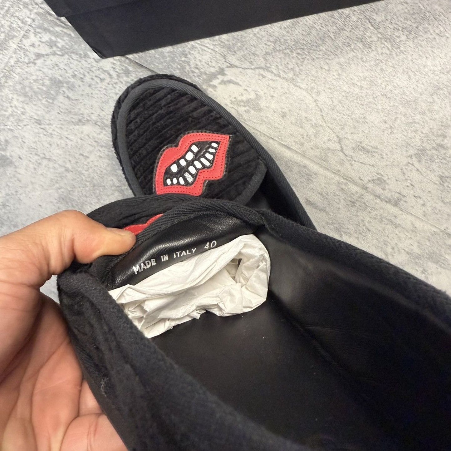 Chrome Hearts x Mattyboy Corduroy "Chomper" Loafers - 40 (8US)