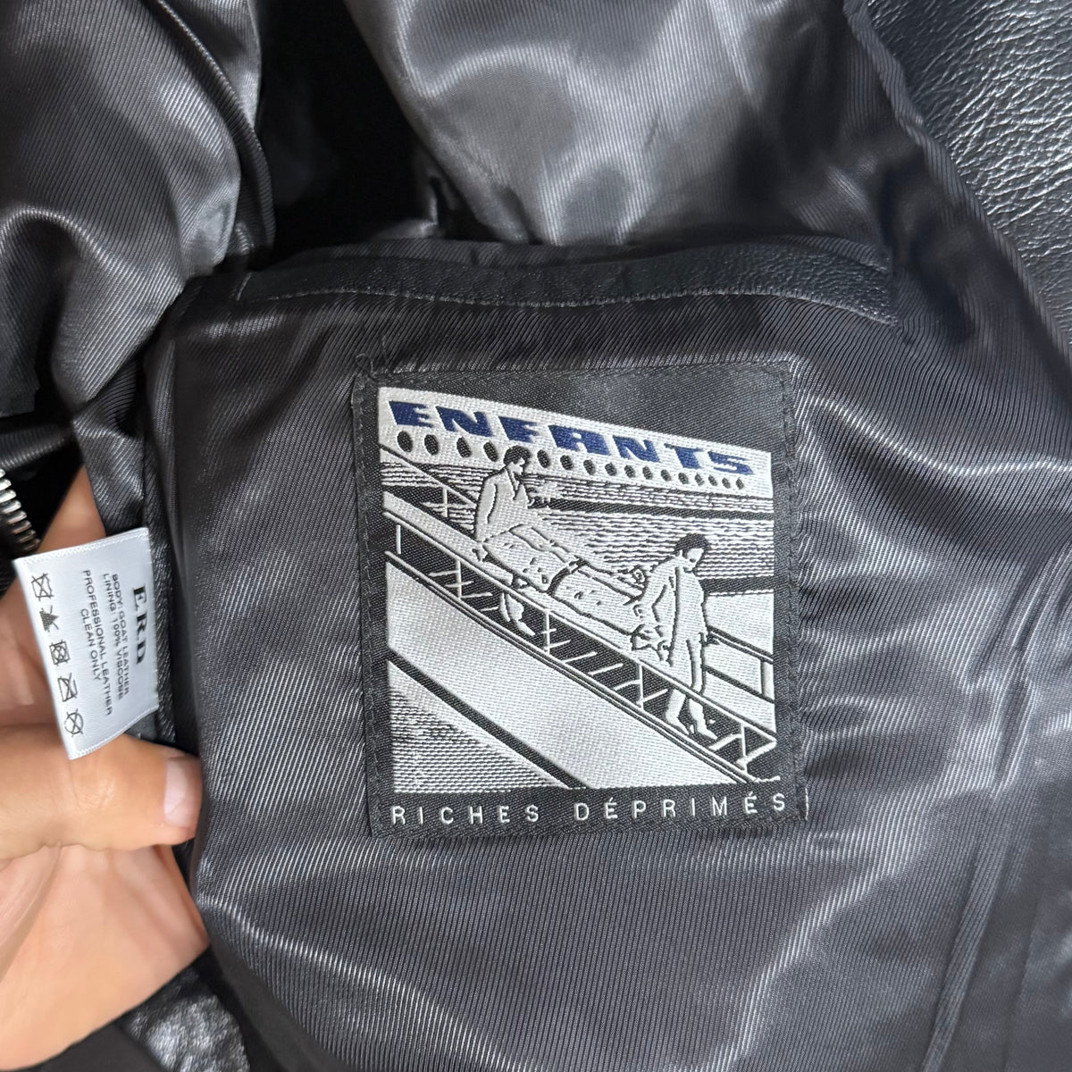 Leather jacket