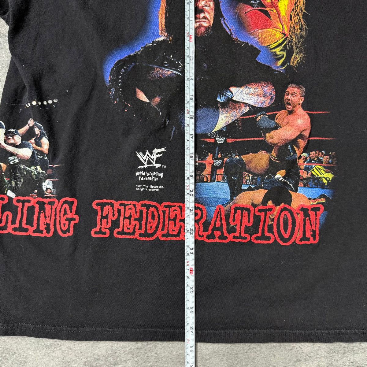 Vintage 1998 WF Stone Cold/The Rock/The Undertaker/Kane Wrap Around