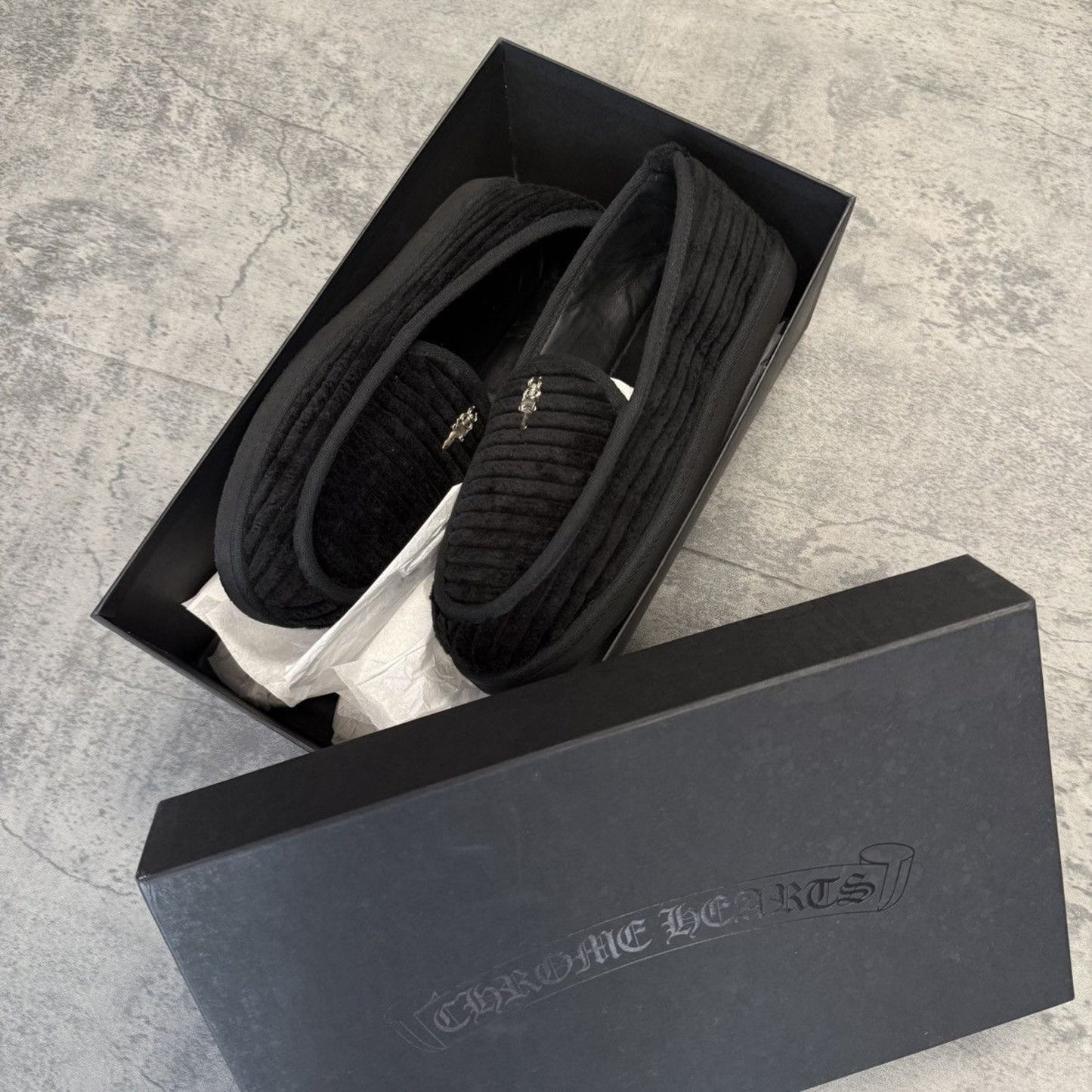 Chrome Hearts "Dagger" Loafer Slip On - Size 41 (8/8.5US)
