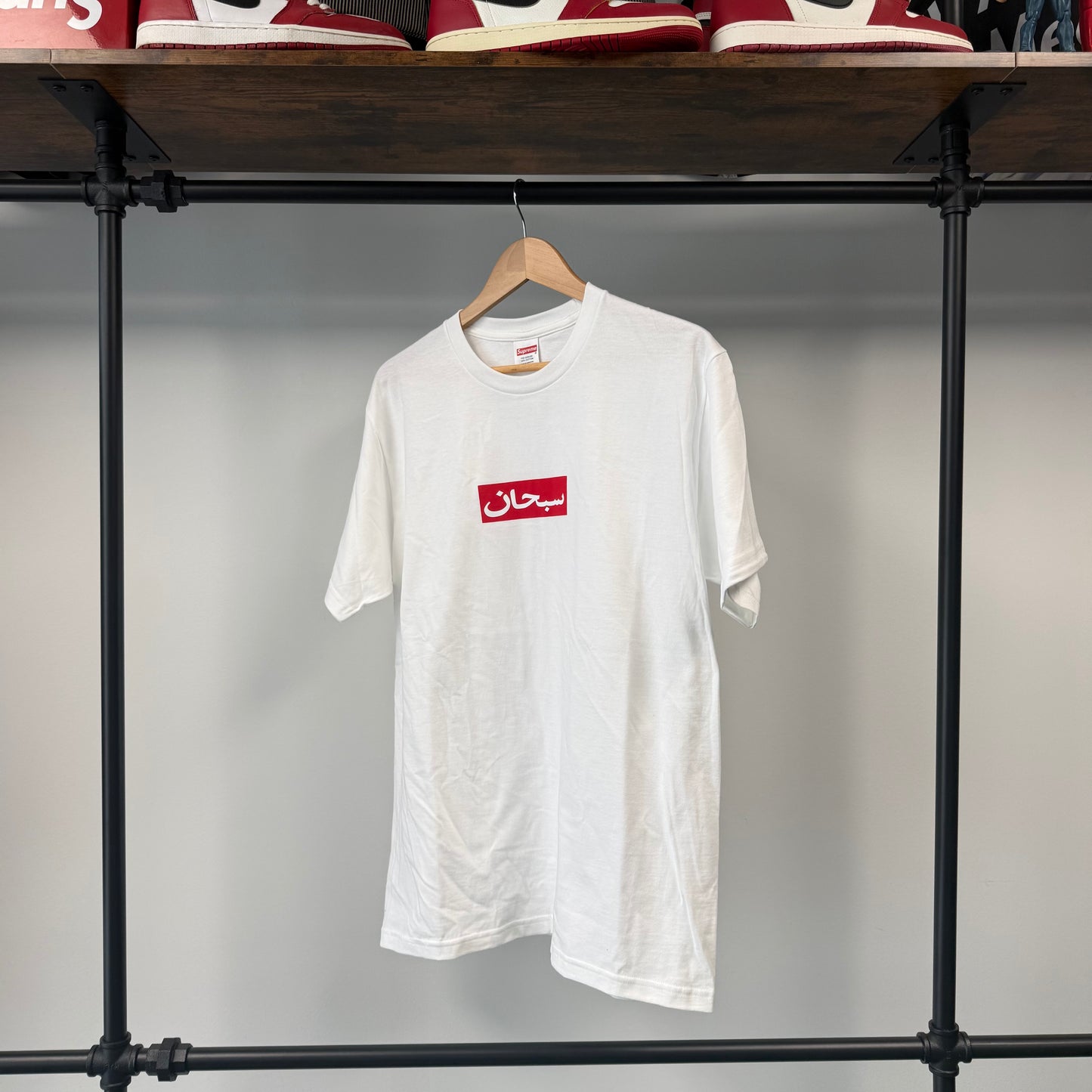 Supreme “Arabic” Box Logo - White