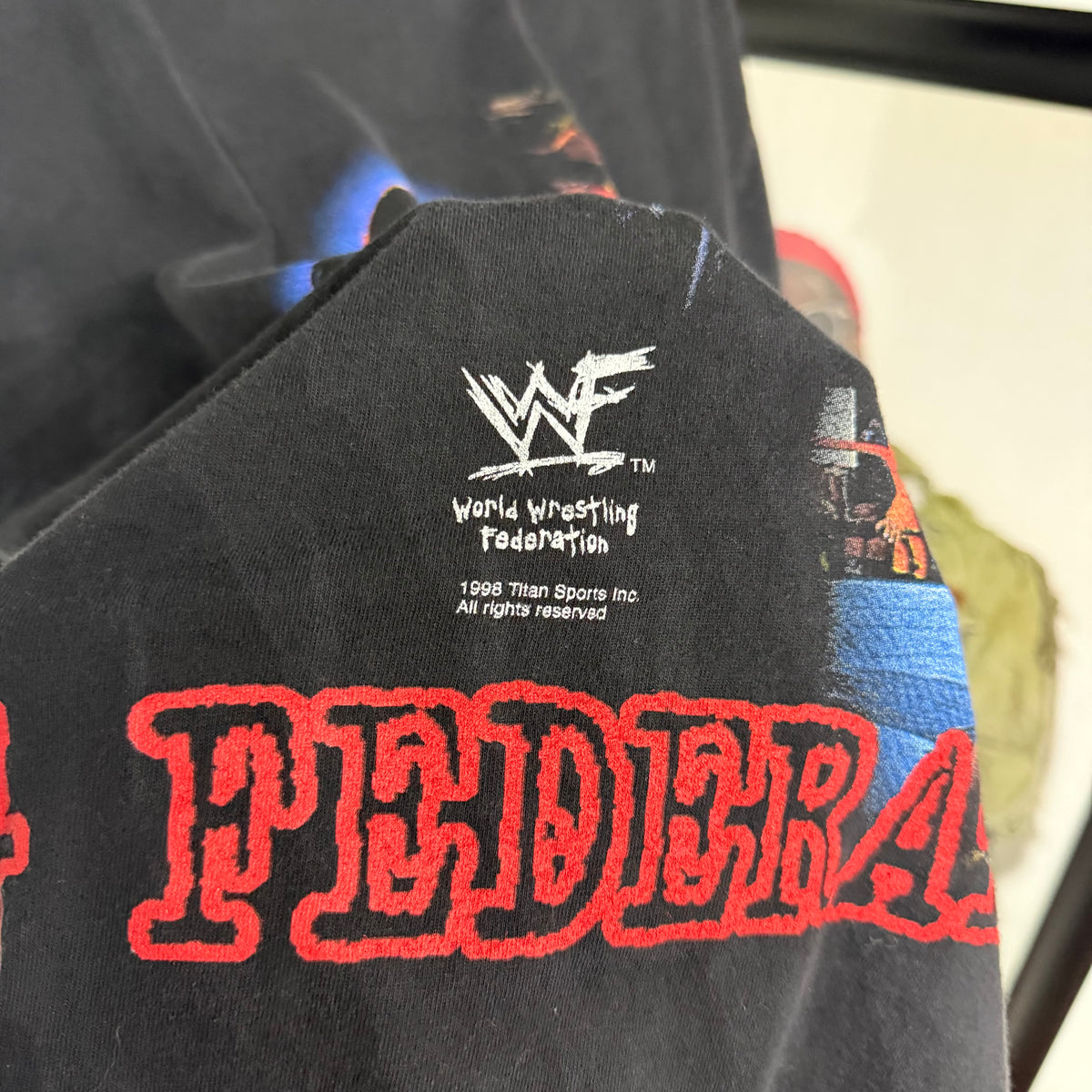 Vintage 1998 WF Stone Cold/The Rock/The Undertaker/Kane Wrap Around