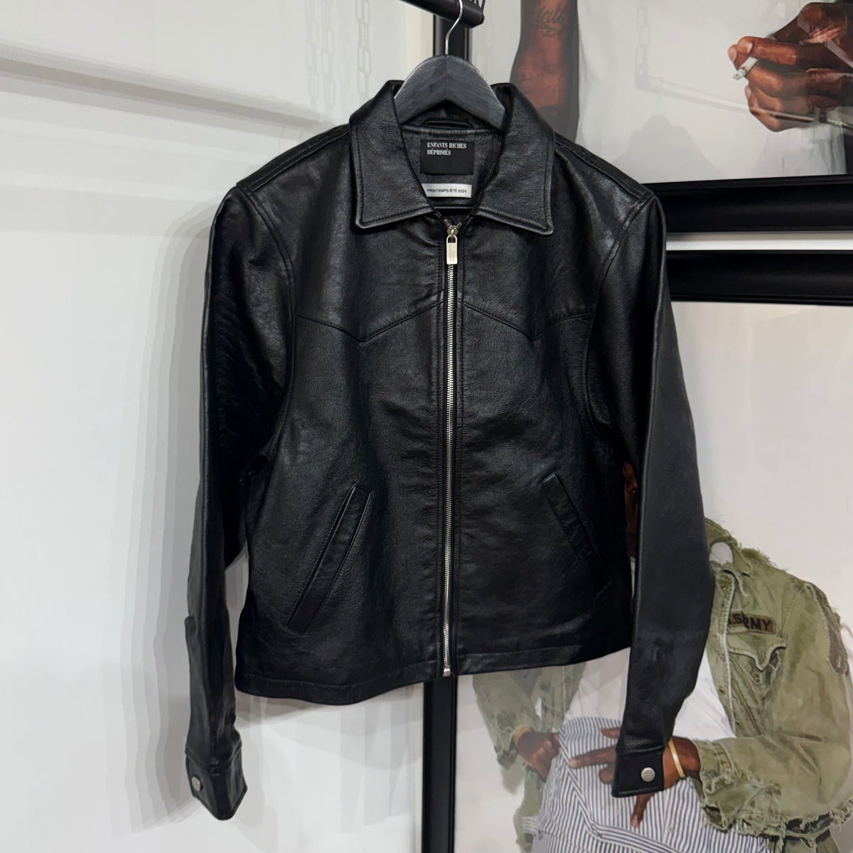 Leather jacket