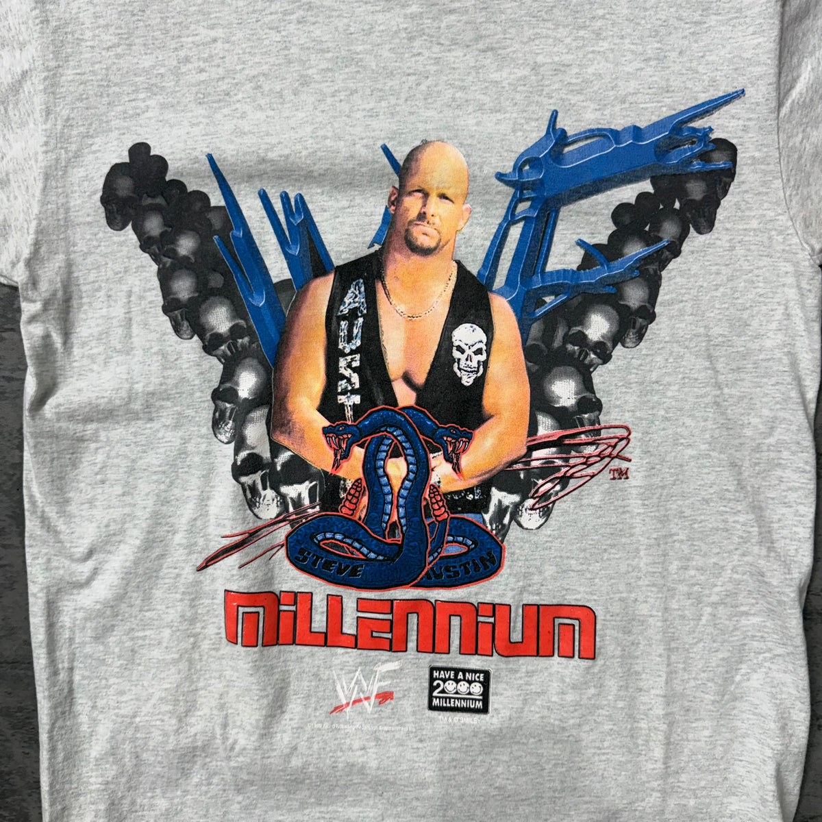 1999 WF Stone Cold "Millennium" Tee