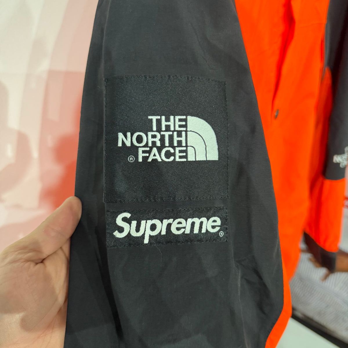 Supreme x TNF Orange Mountain Jacket