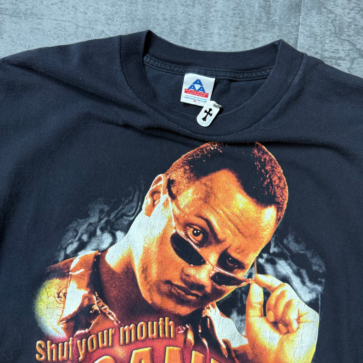 The Rock WWF 1998 "Shut Your Mouth Candy Ass"
