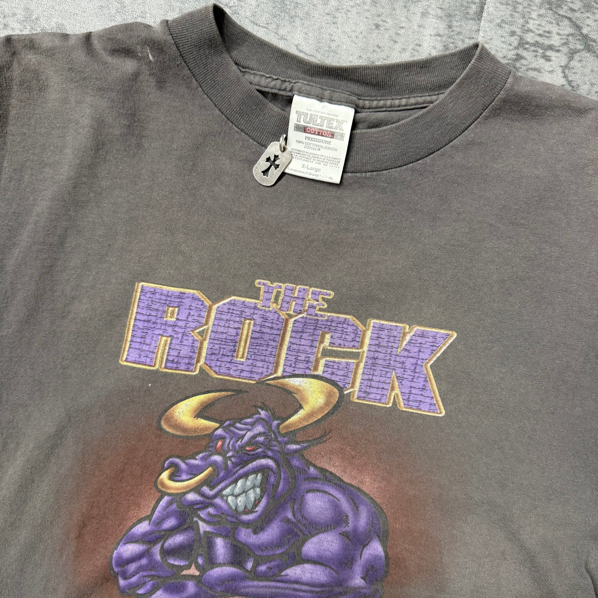 The Rock 1998 WWF "Rocky Maiva Bull