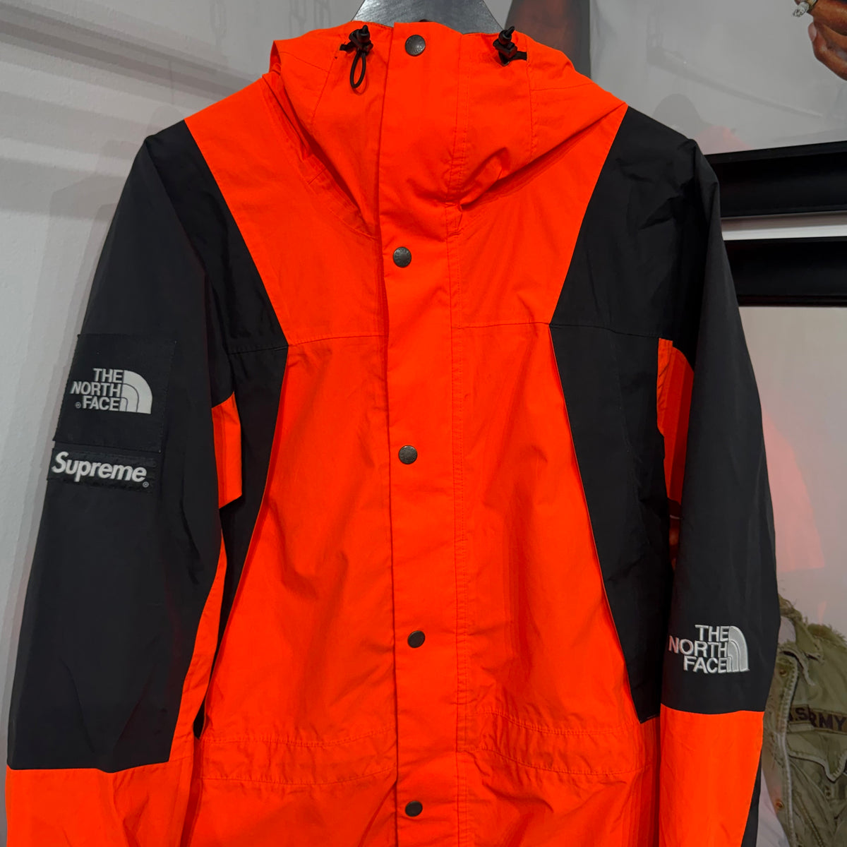 Supreme x TNF Orange Mountain Jacket