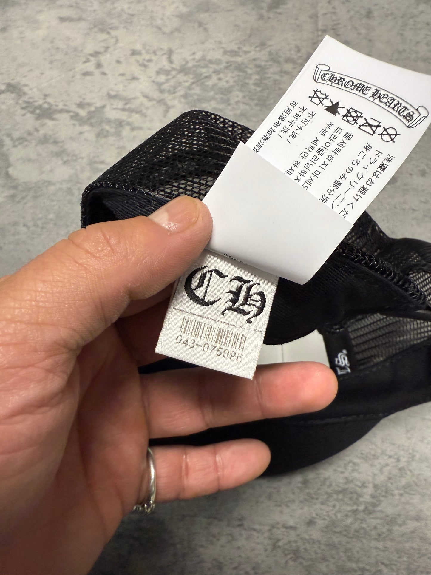 Chrome Hearts “Fuck” Hollywood Trucker - White