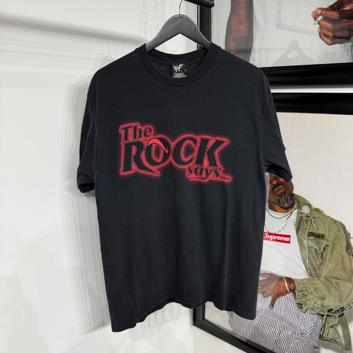 The rock red