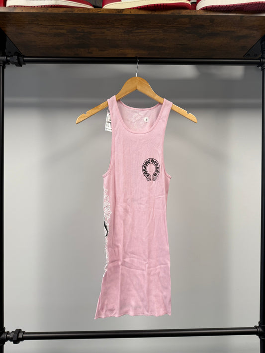 Chrome Hearts "Deadly Doll" Tank Top - Pink L