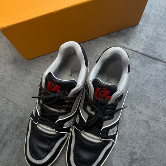 Louis Vuitton LV Trainer Sneaker Low Black Grey - 10US