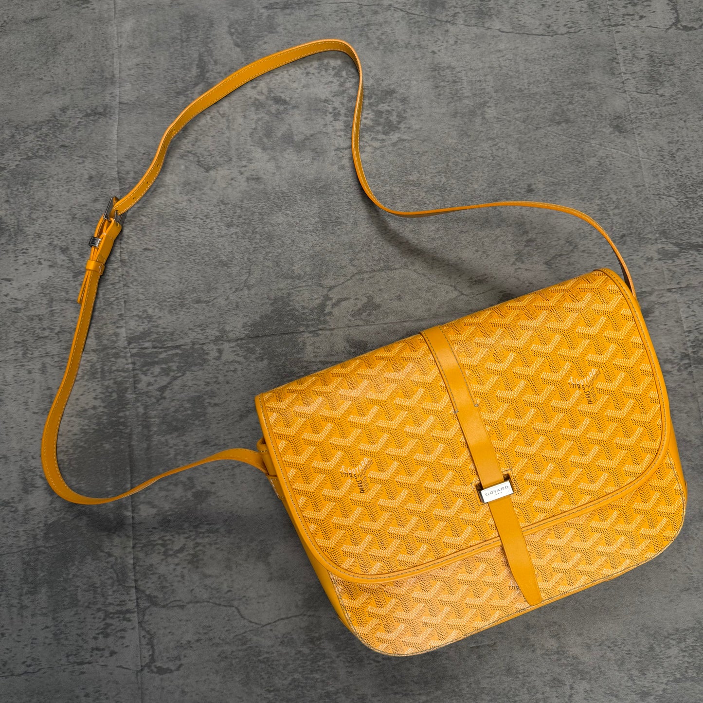 Goyard Goyardine Belvedere II - Yellow PM Messanger Bag