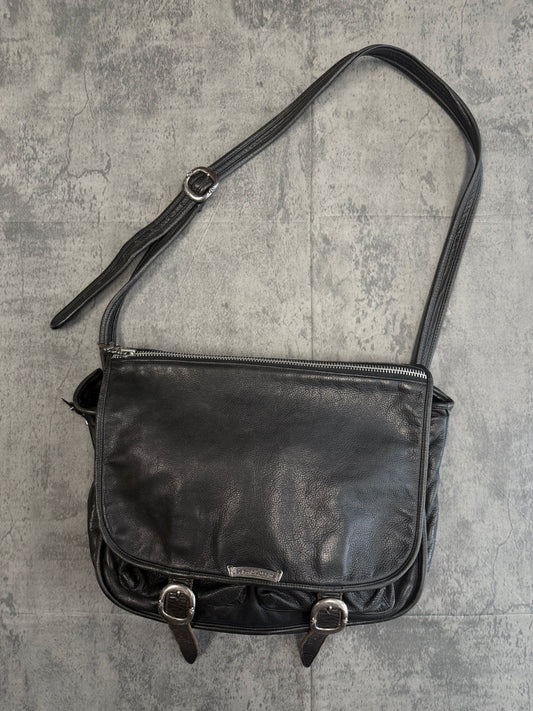 Chrome Hearts "Messanger" Leather Bag