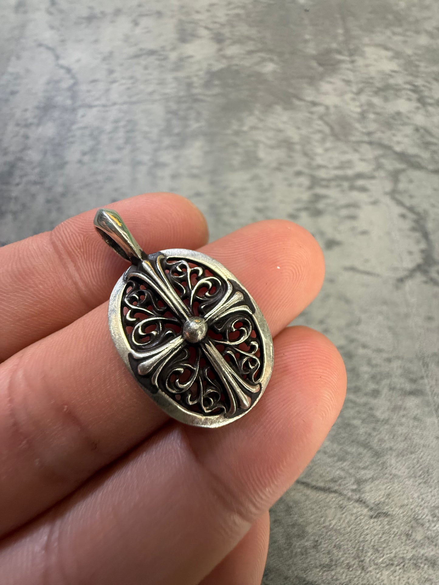 Chrome Hearts "Oval" Pendant - OS