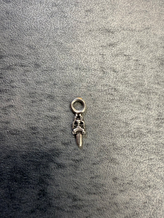 Chrome Hearts Silver Dagger Mini Pendant - OS