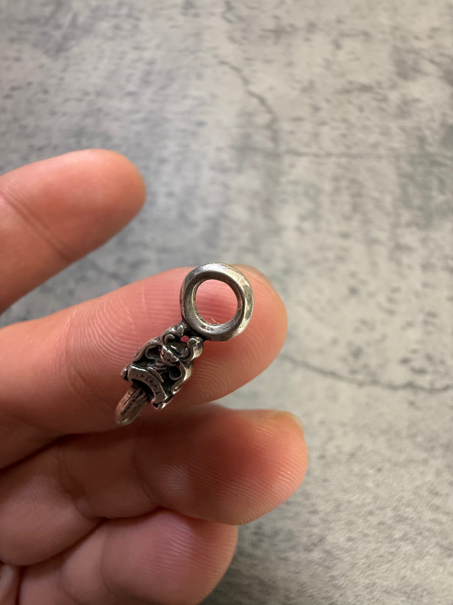 Chrome Hearts Silver Dagger Mini Pendant - OS