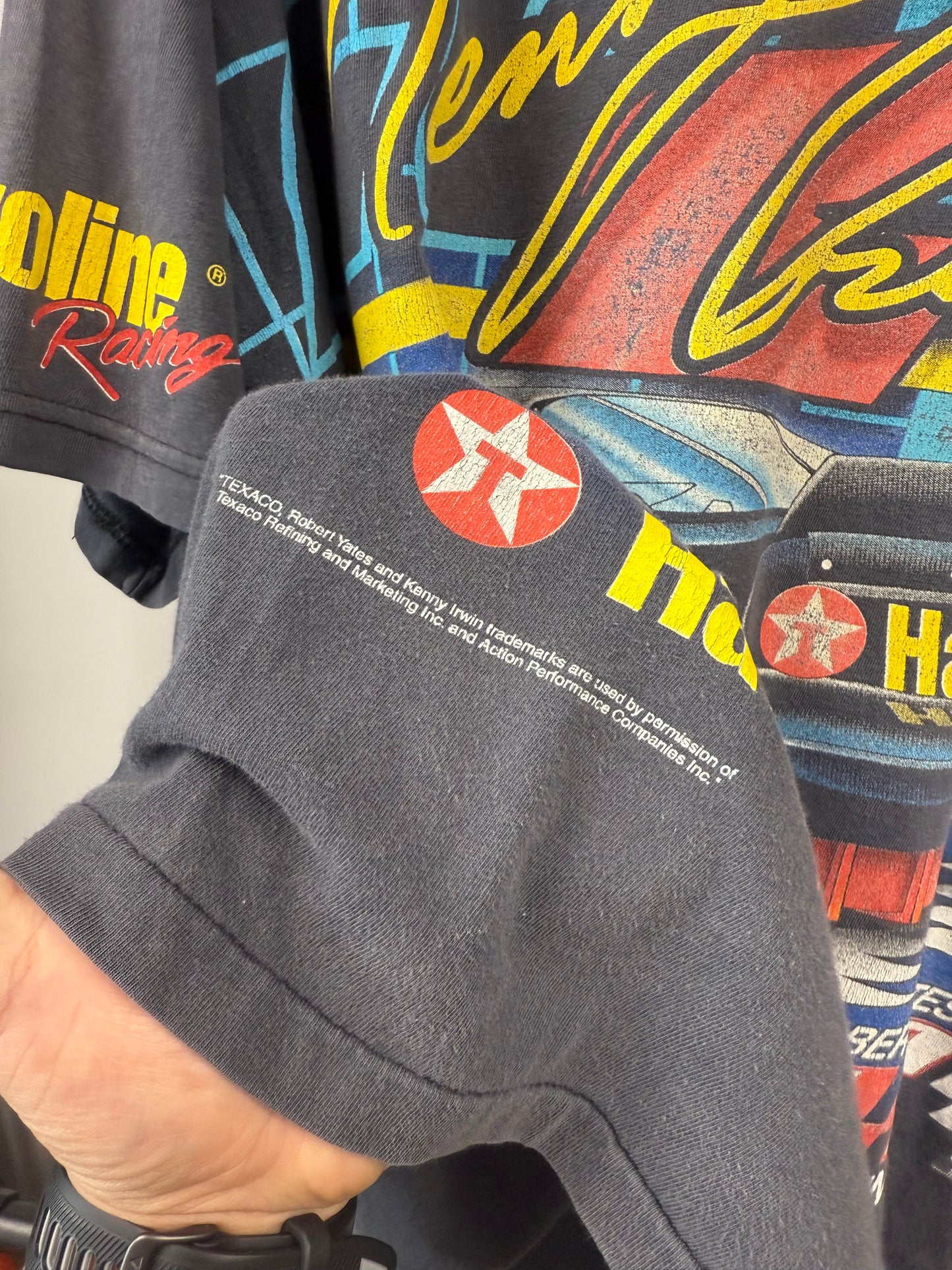 90s Nascar Kenny Irwin All Over Print - XL