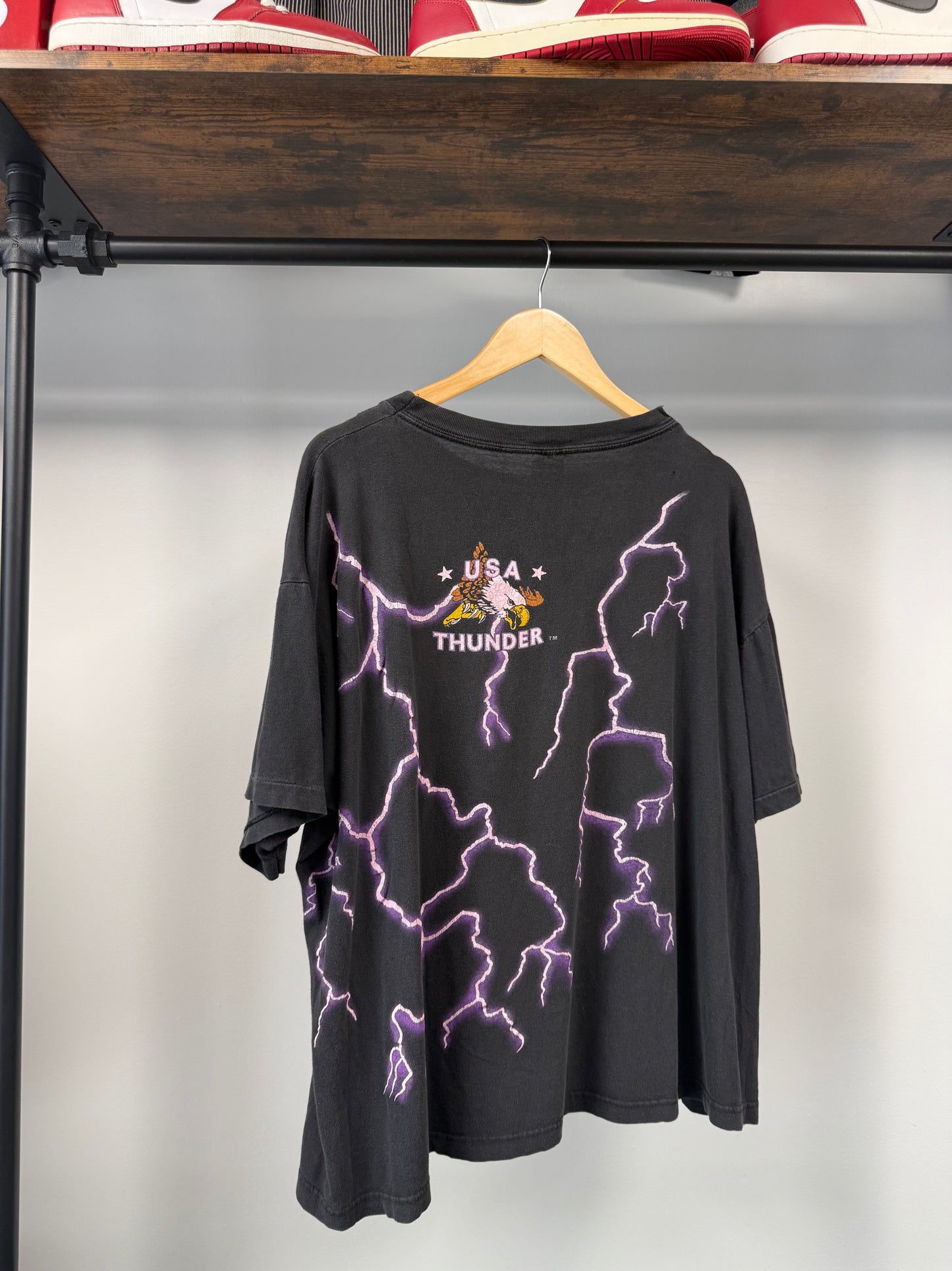 Vintage American Thunder Wizard  Tee - 2XL
